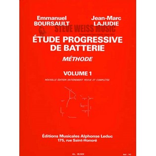Boursault/Lajudie-Bk I Etude Progressive de Batterie